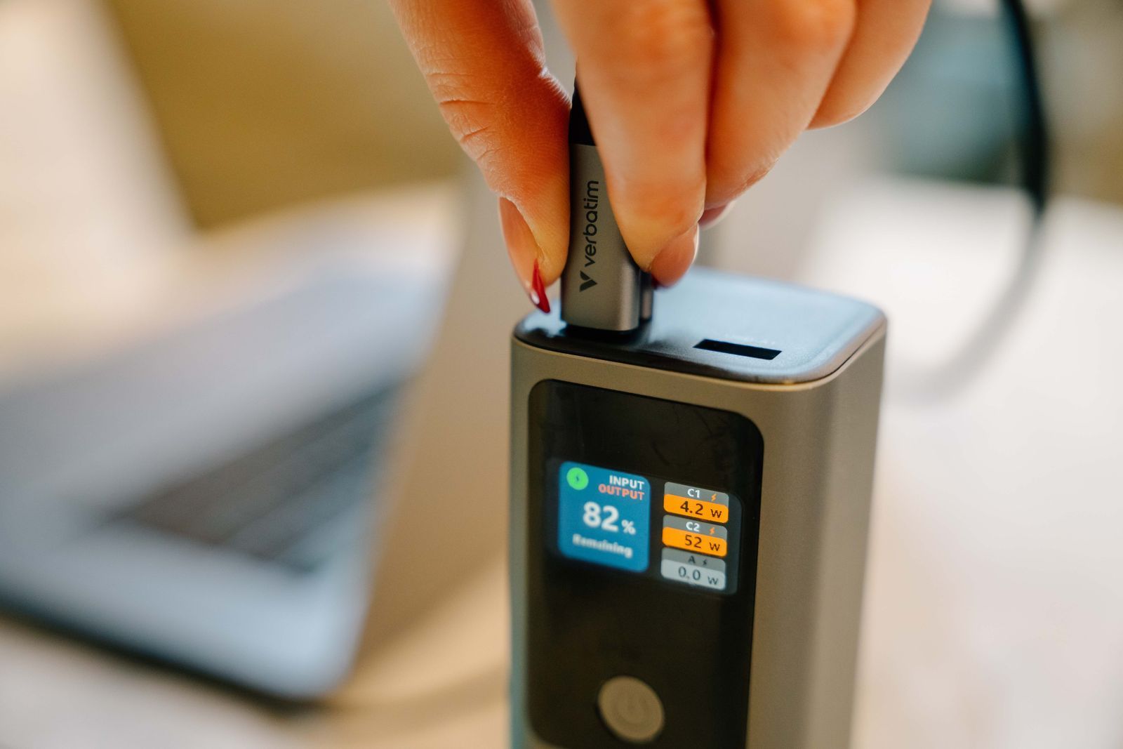 CHARGE'N'GO POWER BANK 27000MAH 183W GREY [32269]