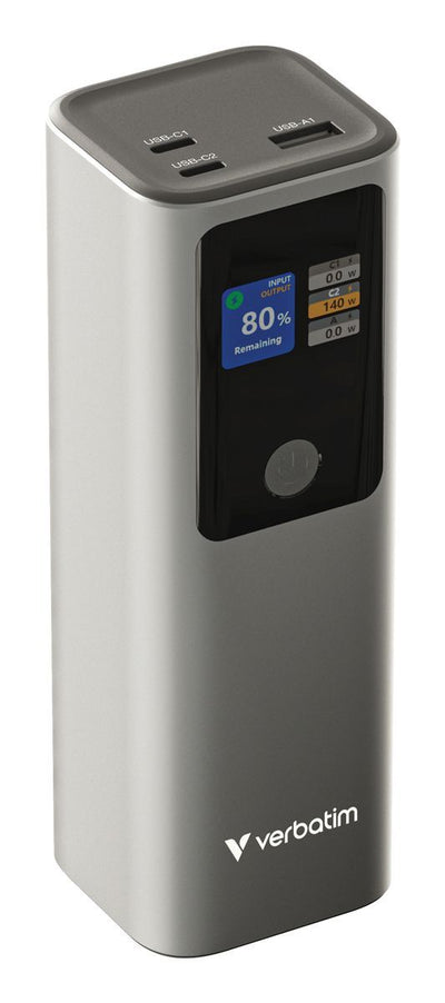 Verbatim 32269 batteria portatile Ioni di Litio 27000 mAh Grigio [32269]