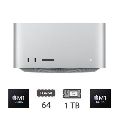 MAC STUDIO (2022)M1 ULTRA-20C/64/1TB/48C GPU/2Y [007981PCR-EU]
