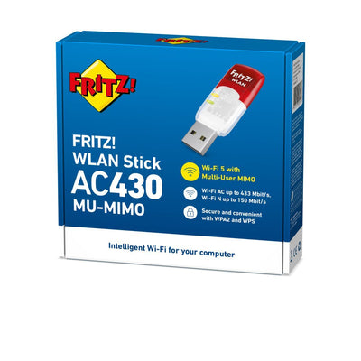 WLAN FRITZ! Stick AC 430 MU-MIMO International 583 Mbit/s [20002810]