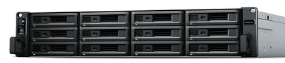 Synology RackStation RS3621XS+ server NAS e di archiviazione Server di archiviazione Armadio (2U) Collegamento ethernet LAN Nero D-1541 [RS3621XS+]