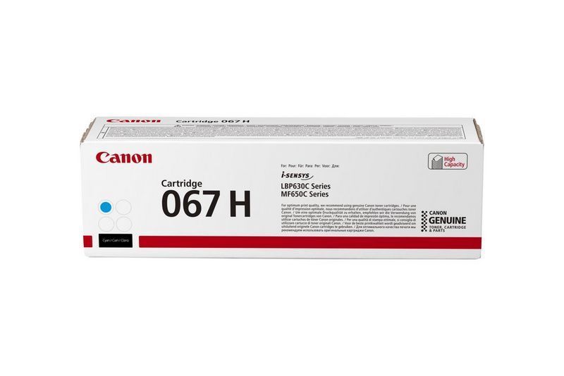Canon 067H cartuccia toner 1 pz Originale Ciano [5105C002]