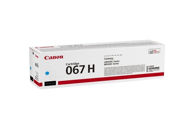 Canon 067H cartuccia toner 1 pz Originale Ciano [5105C002]