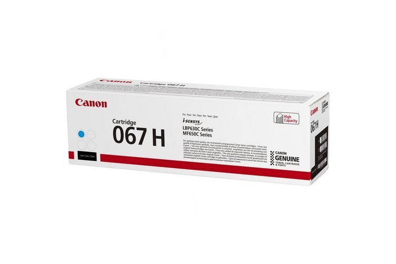 Canon 067H cartuccia toner 1 pz Originale Ciano [5105C002]