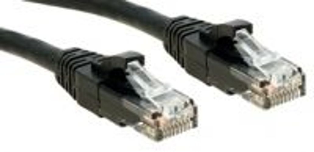 Lindy 45432 cavo di rete Nero 1 m Cat6 U/UTP (UTP) [LINDY45432]