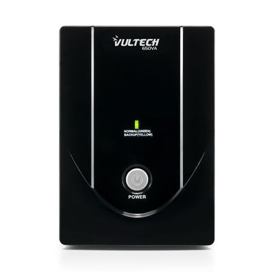 Vultech UPS650VA-LITE gruppo di continuità (UPS) A linea interattiva 0,65 kVA 360 W 2 presa(e) AC [UPS650VA-LITE]