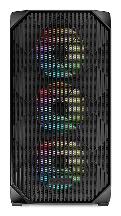 Sharkoon MK3 RGB Micro Tower Nero [MK3RGBBLACK]