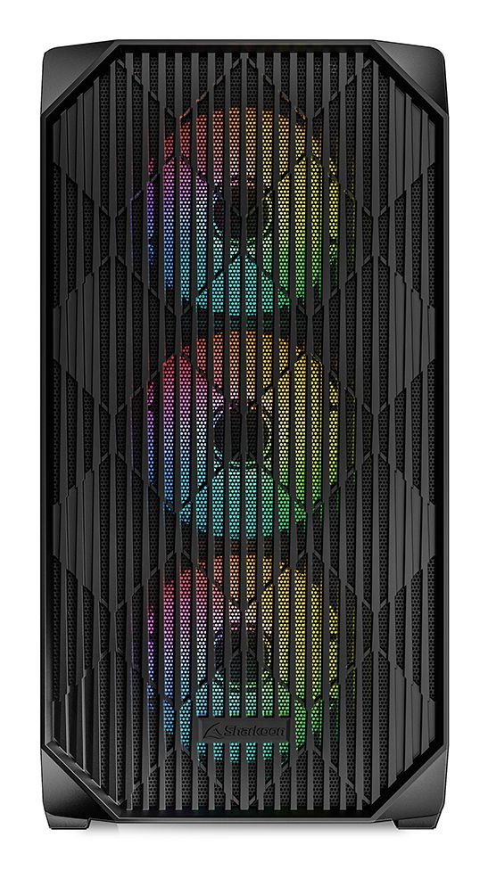 Sharkoon MK3 RGB Micro Tower Nero [MK3RGBBLACK]