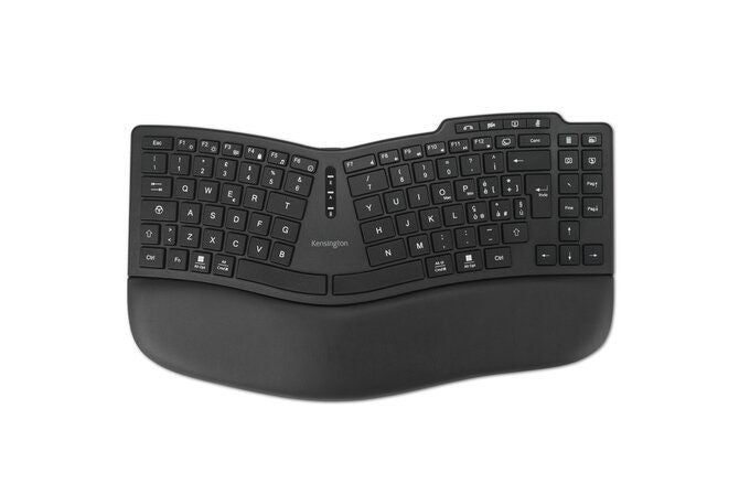 Kensington Pro Fit Ergo KB675 EQ TKL tastiera Casa/ufficio USB + RF Wireless + Bluetooth QWERTY Italiano Nero [K75491IT]