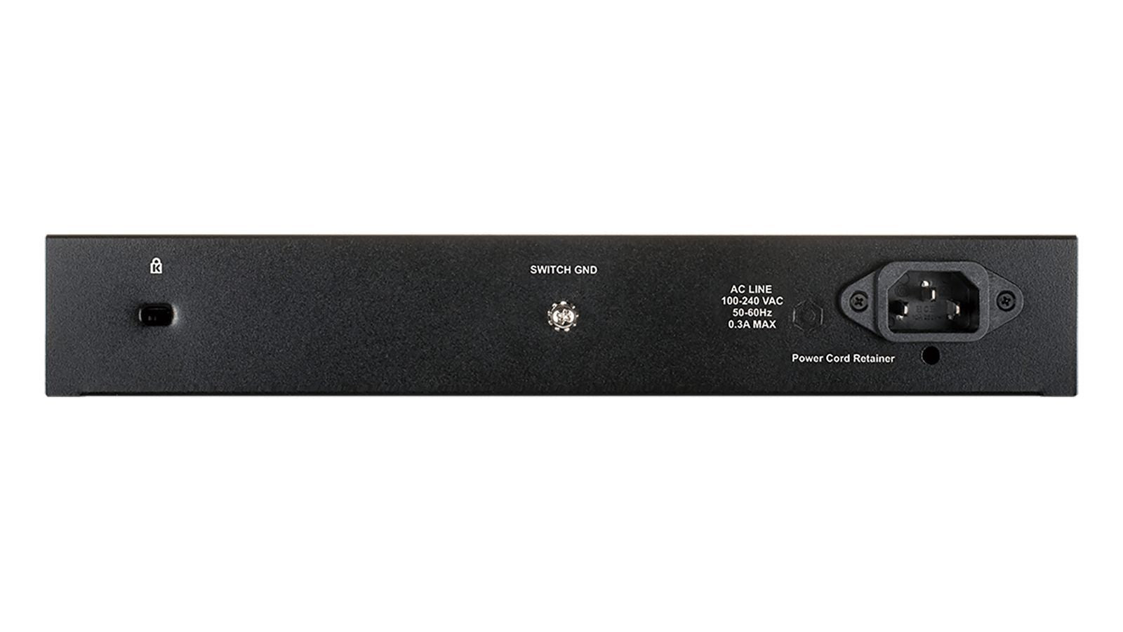 D-Link DGS-1024D switch di rete Non gestito Gigabit Ethernet (10/100/1000) 1U Nero, Argento [DGS-1024D]