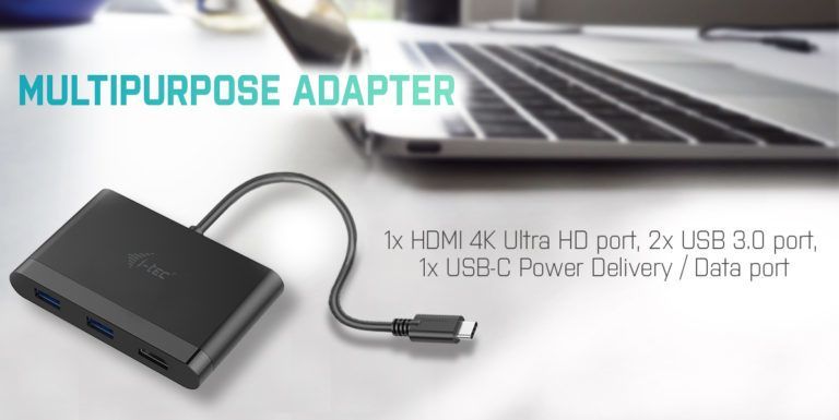 i-tec USB C HDMI Travel Adapter PD/Data [C31DTPDHDMI]
