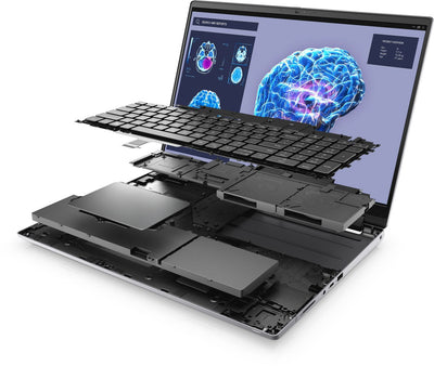 DELL Precision 7680 Intel Core i7 i7-13850HX Workstation mobile 40,6 cm (16") Full HD+ 32 GB DDR5-SDRAM 1 TB SSD NVIDIA RTX 2000 Ada Wi-Fi 6E (802.11ax) Windows 11 Pro Grigio [H21N8]