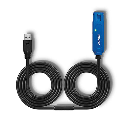 Lindy 43229 cavo USB USB 3.2 Gen 1 (3.1 Gen 1) 15 m USB A Nero [LINDY43229]