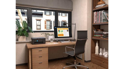 Epson WorkForce WF-2910DWF stampante multifunzione A4 getto d'inchiostro (stampa, scansione, copia) Display LCD 3.7cm, WiFi Direct, AirPrint, 3 mesi inchiostro incluso con ReadyPrint [C11CK64402]