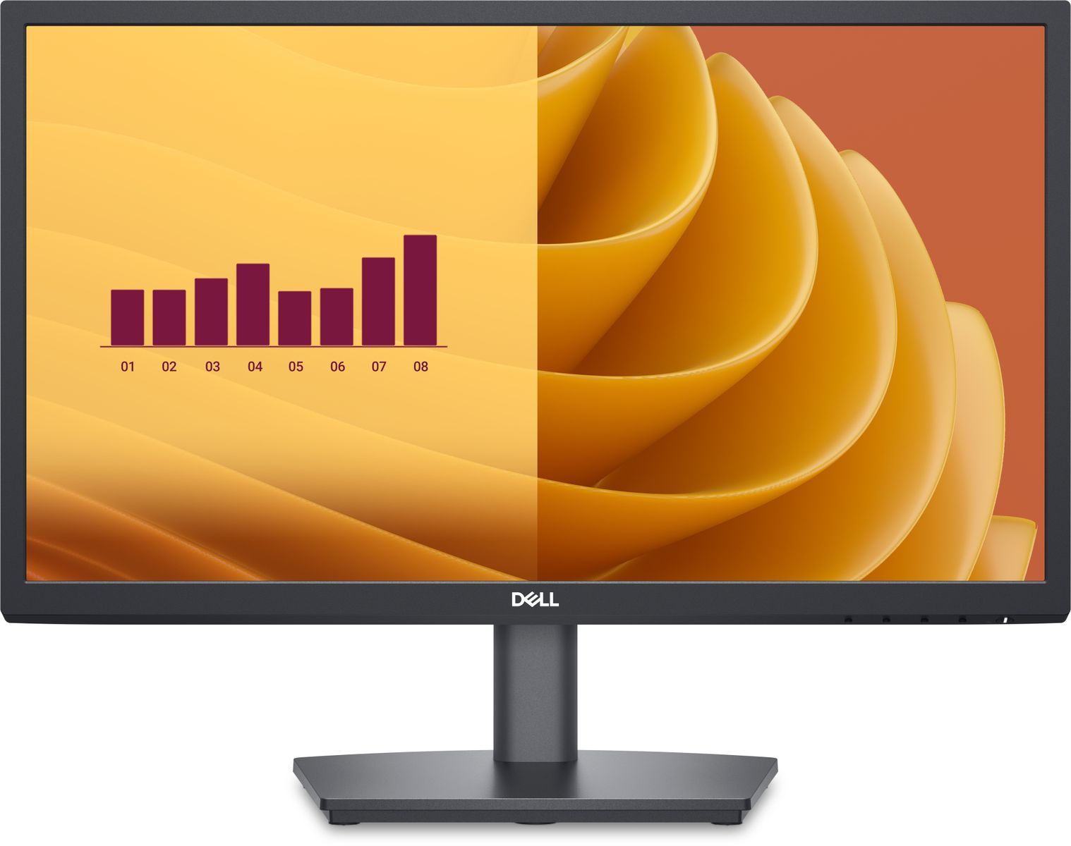 DELL E Series E2225HS Monitor PC 54,5 cm (21.4") 1920 x 1080 Pixel Full HD LCD Nero [DELL-E2225HS]