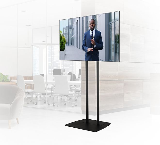 B-Tech BT8573 177,8 cm (70") Nero Pavimento [BT8573/BB]