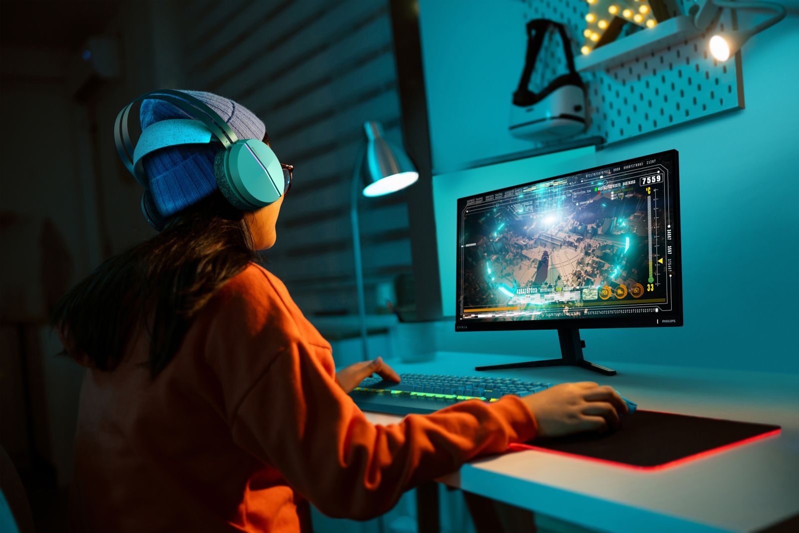 Philips Evnia 24M2N3200S/00 Monitor PC 60,5 cm (23.8") 1920 x 1080 Pixel Full HD LCD Nero [24M2N3200S/00]