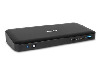 Hamlet HDOCKS600C replicatore di porte e docking station per notebook Cablato USB 3.2 Gen 2 (3.1 Gen 2) Type-C Nero [HDOCKS600C]