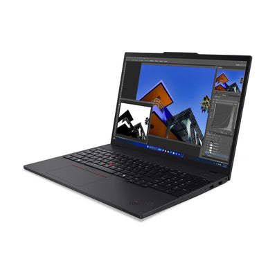 Lenovo ThinkPad T16 Gen 3 Intel Core Ultra 5 125U Computer portatile 40,6 cm (16") WUXGA 16 GB DDR5-SDRAM 512 GB SSD Wi-Fi 6E (802.11ax) Windows 11 Pro Nero [21MN008DIX]