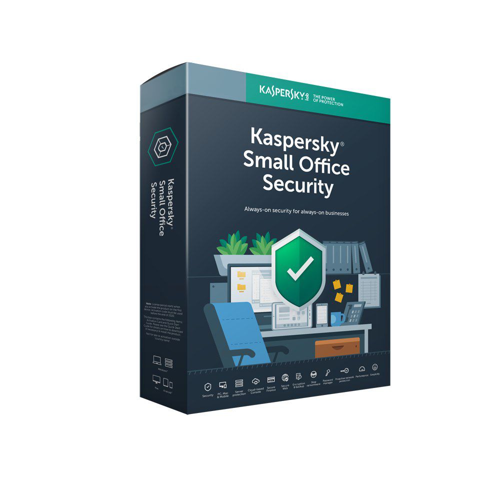 KASPERSKY SMALL OFFICE SECURITY 8 10DEV 1FS 1 YEAR [KL4541X5KFS-21ITSLIM]
