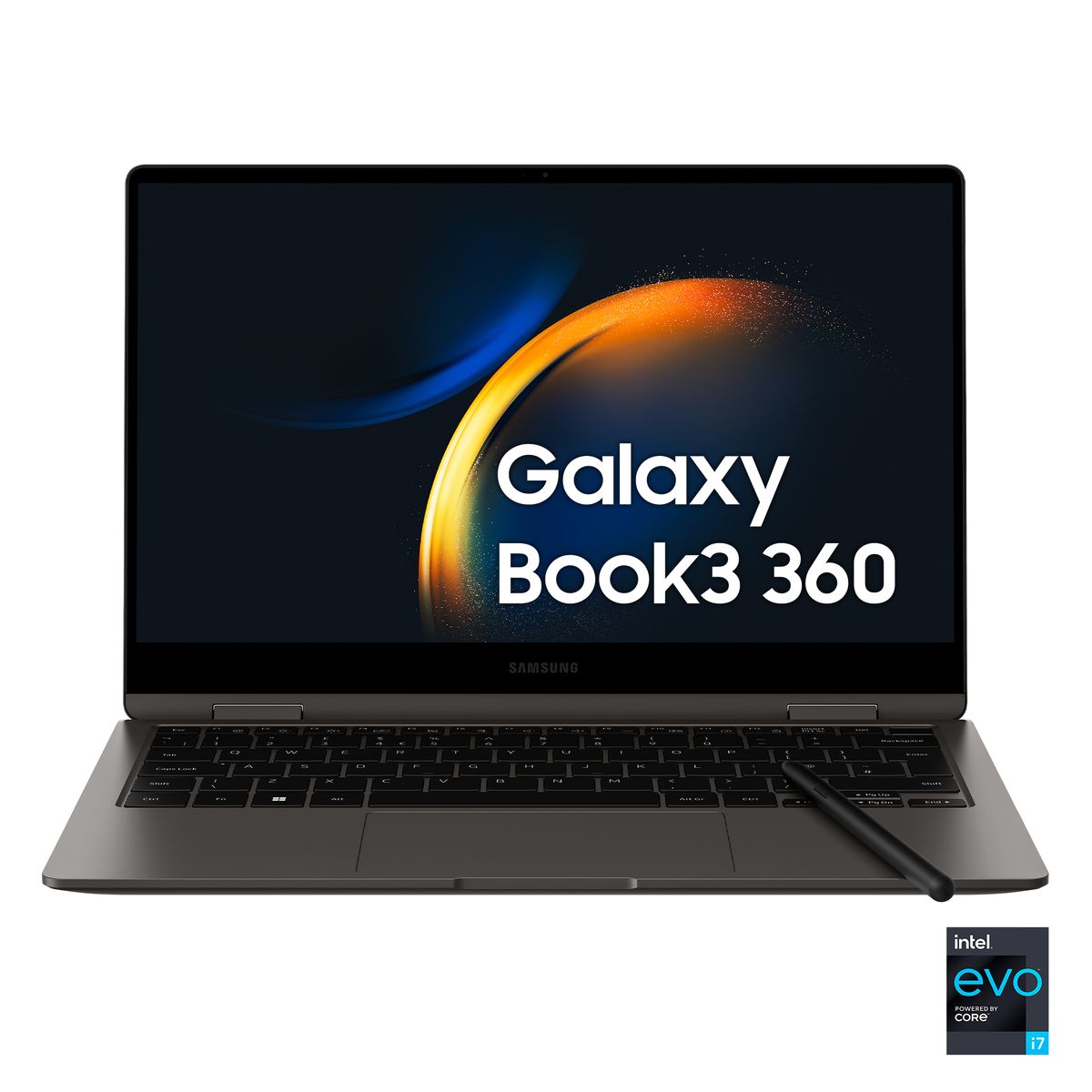 Samsung Galaxy Book3 360 13.3" Laptop i7 16GB 512GB Windows 11 Pro Graphite [NP734QFG-KA1IT]