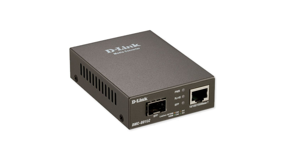 D-Link DMC-G01LC/E convertitore multimediale di rete 1000 Mbit/s Grigio [DMC-G01LC/E]