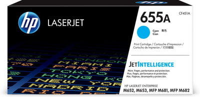 HP Cartuccia toner ciano originale LaserJet 655A [CF451A]