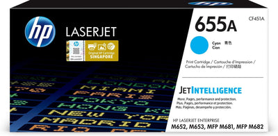 HP Cartuccia toner ciano originale LaserJet 655A [CF451A]