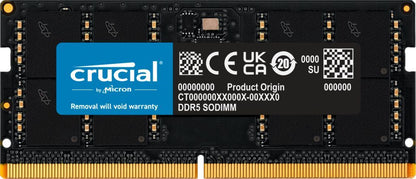 Crucial CT32G48C40S5 memoria 32 GB 1 x 32 GB DDR5 4800 MHz [CT32G48C40S5]
