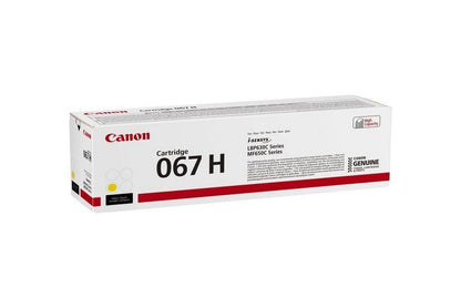 Canon 067H cartuccia toner 1 pz Originale Giallo [5103C002]