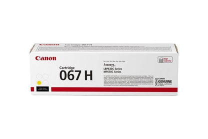 Canon 067H cartuccia toner 1 pz Originale Giallo [5103C002]