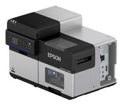 Epson ColorWorks C8000e (BK) stampante per etichette (CD) Ad inchiostro A colori 600 x 1200 DPI 300 mm/s Con cavo e senza cavo Collegamento ethernet LAN [C31CL02102BK]