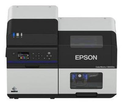 Epson ColorWorks C8000e (BK) stampante per etichette (CD) Ad inchiostro A colori 600 x 1200 DPI 300 mm/s Con cavo e senza cavo Collegamento ethernet LAN [C31CL02102BK]