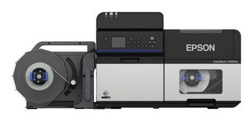 Epson ColorWorks C8000e (BK) stampante per etichette (CD) Ad inchiostro A colori 600 x 1200 DPI 300 mm/s Con cavo e senza cavo Collegamento ethernet LAN [C31CL02102BK]