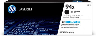 HP Cartuccia toner nero originale LaserJet 94X ad alta capacità [CF294X]