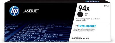 HP Cartuccia toner nero originale LaserJet 94X ad alta capacità [CF294X]