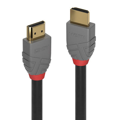 Lindy 36961 cavo HDMI 0,5 m HDMI tipo A (Standard) Nero, Grigio [LINDY36961]