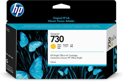 HP Cartuccia di inchiostro giallo DesignJet 730 da 130 ml [P2V64A]