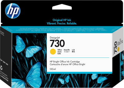 HP Cartuccia di inchiostro giallo DesignJet 730 da 130 ml [P2V64A]