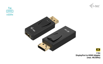 i-tec Passive DisplayPort to HDMI Adapter (max 4K/30Hz) [DP2HDMI4K30HZ]
