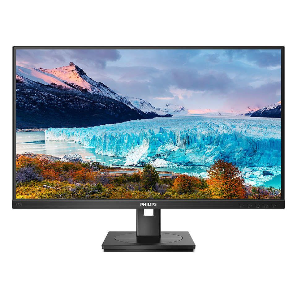 Philips S Line 273S1/00 Monitor PC 68,6 cm (27") 1920 x 1080 Pixel Full HD LCD Nero [273S1/00]