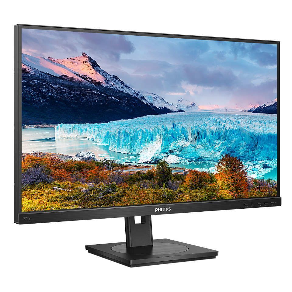 Philips S Line 273S1/00 Monitor PC 68,6 cm (27") 1920 x 1080 Pixel Full HD LCD Nero [273S1/00]