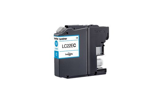 Brother LC22EC cartuccia d'inchiostro 1 pz Originale Ciano [LC22EC]