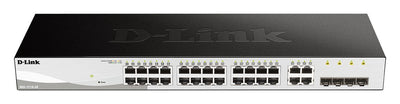 D-Link DGS-1210-28 Gestito L2/L2+ 1U Nero [DGS-1210-28/E]