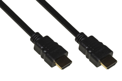 LINK Cavo Hdmi 4Kx2K 30Hz 3D+Ethernet Per Pc, Notebook, Hdtv, Ecc Contatti Dorati Mt 15 Colore Nero [LKCHDMI150]