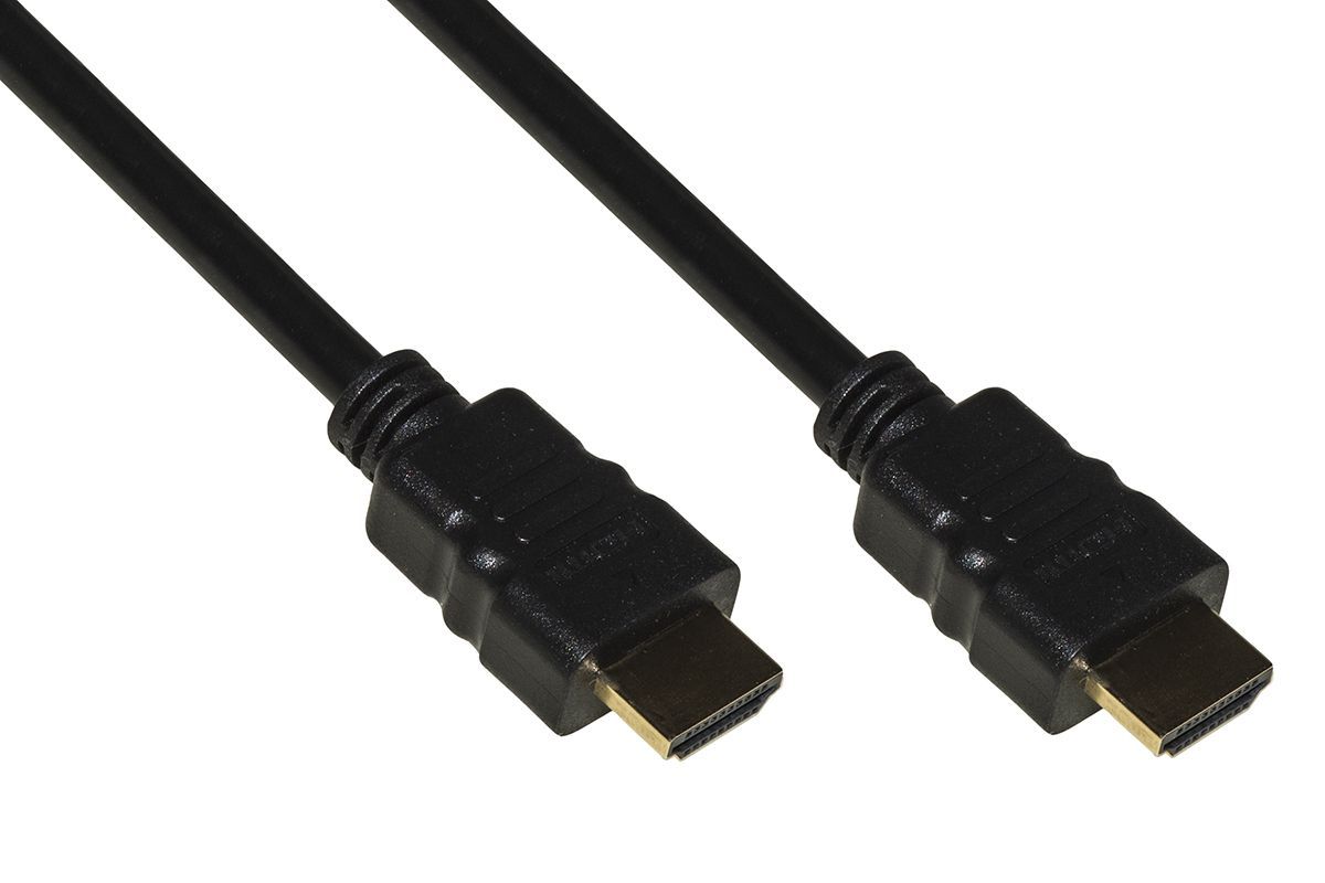 LINK Cavo Hdmi 4Kx2K 30Hz 3D+Ethernet Per Pc, Notebook, Hdtv, Ecc Contatti Dorati Mt 15 Colore Nero [LKCHDMI150]
