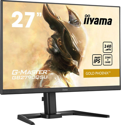 iiyama GB2790QSU-B5 Monitor PC 68,6 cm (27") 2560 x 1440 Pixel Wide Quad HD LCD Nero [GB2790QSU-B5]