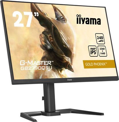 iiyama GB2790QSU-B5 Monitor PC 68,6 cm (27") 2560 x 1440 Pixel Wide Quad HD LCD Nero [GB2790QSU-B5]