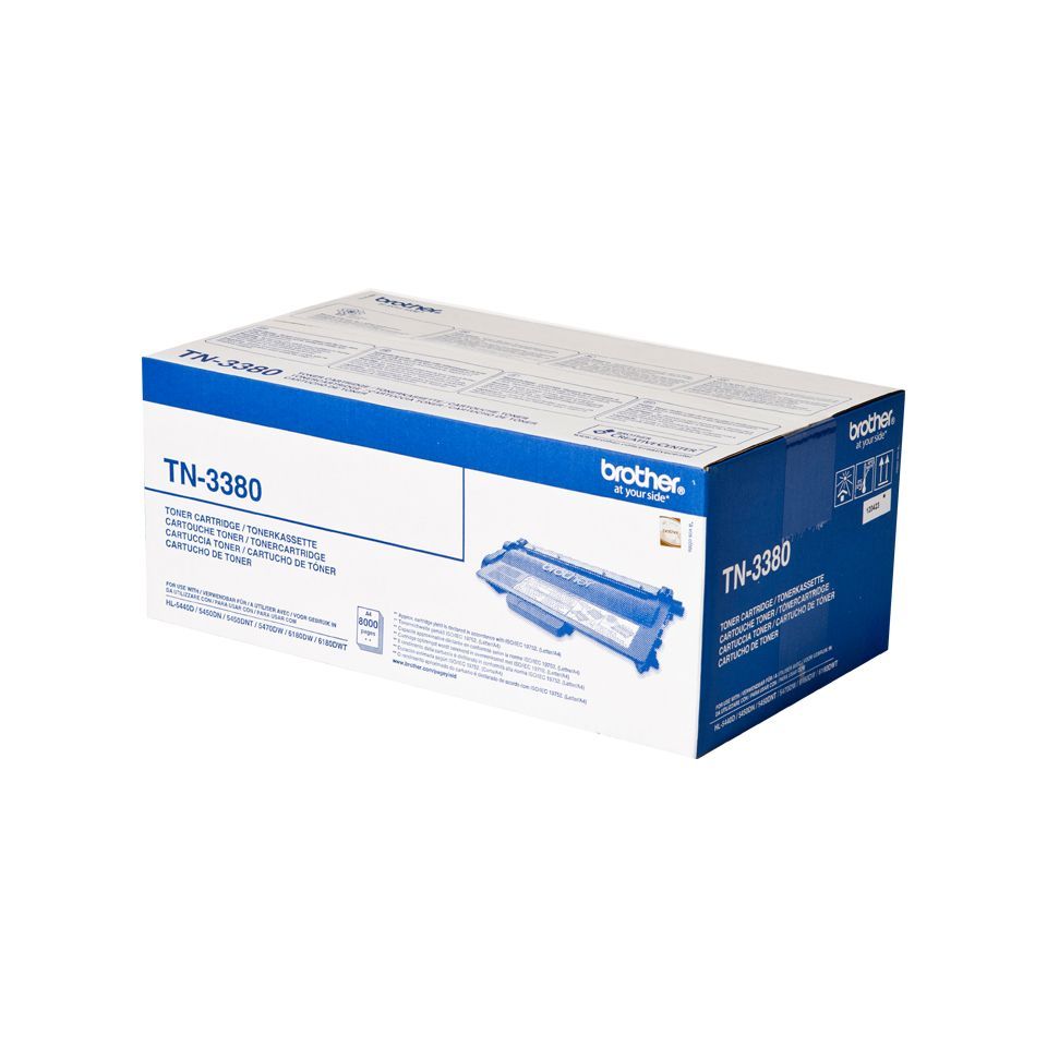 Brother TN-3380 cartuccia toner 1 pz Originale Nero [TN3380]