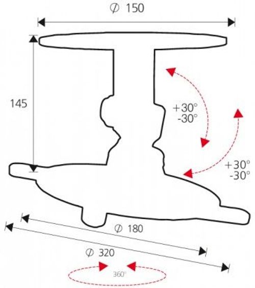 ITB OM06080 Soffitto supporto per proiettore [OM06080]